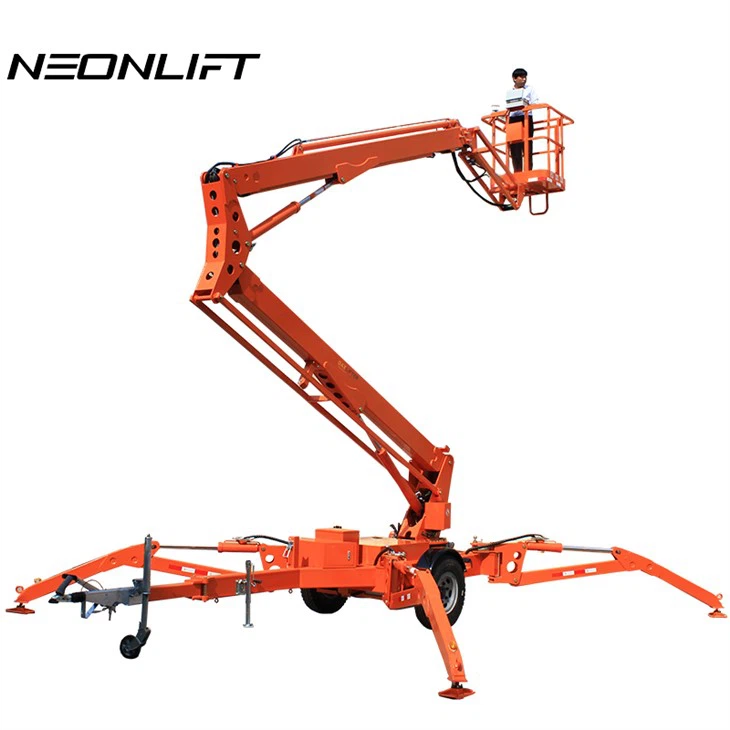 Endistriyèl mobil Spider Boom Lift